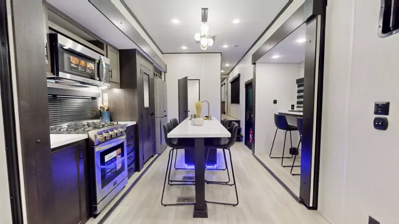 411STAY Floorplan Main Room